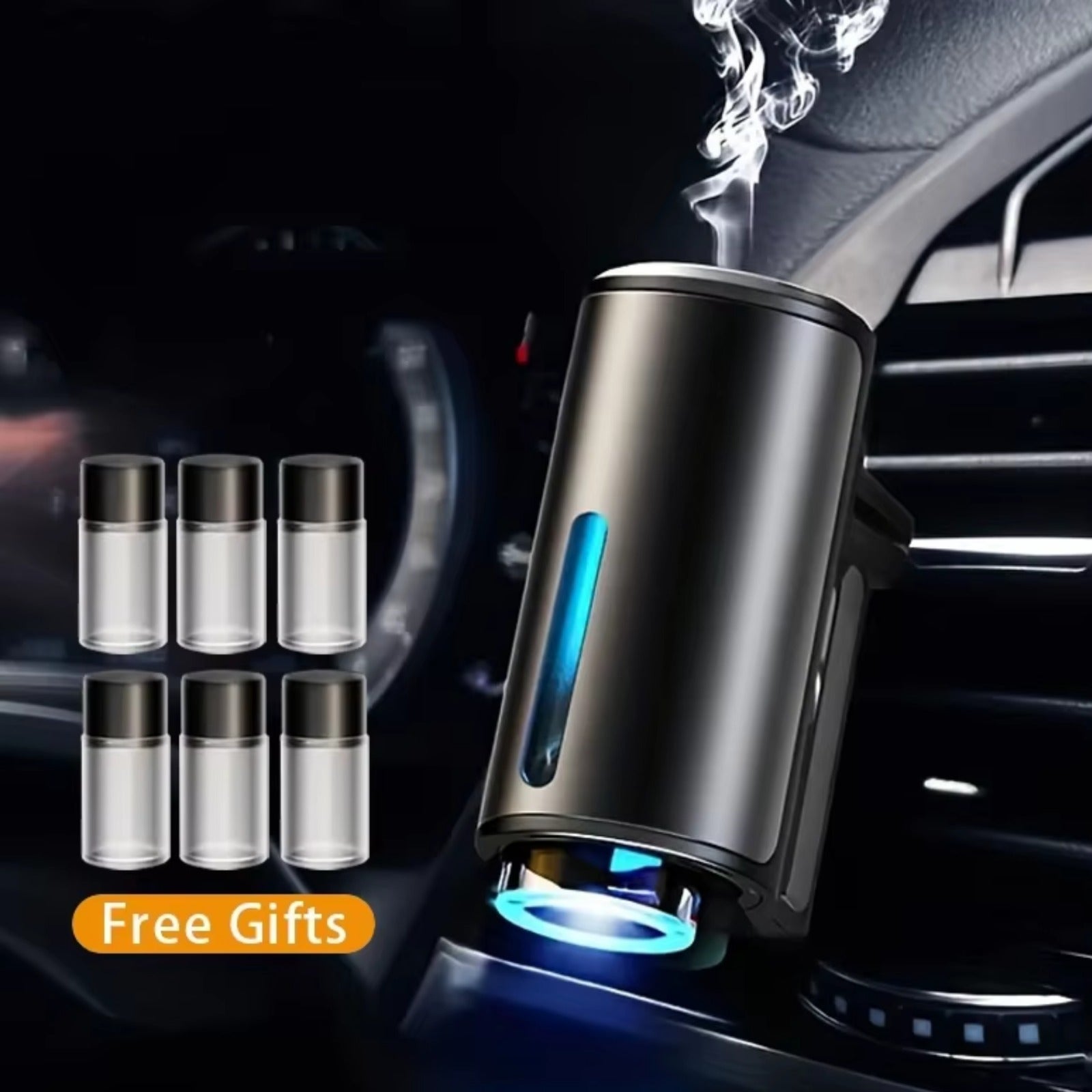 Smart Auto Air Freshener. Make Every Car Ride Feel Like a 5-Star Experience